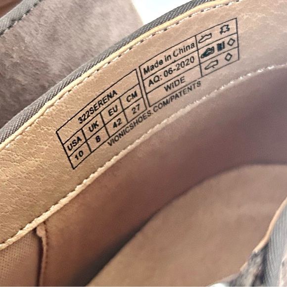 🍂NEW IN BOX Vionic Serena Ankle Boots. Greige. Size: 10 - Picture 7 of 12